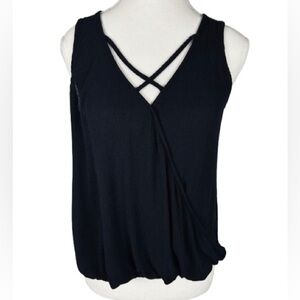 ⭐️ 3/$15 Mossimo Black Sleeveless Top Size S